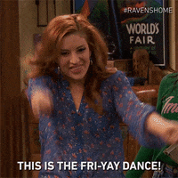 Its Friday Reaction GIF by Disney Channel