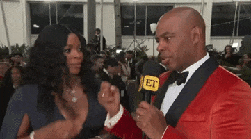 Red Carpet Janelle James GIF by Entertainment Tonight
