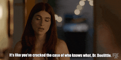 nagging aya cash GIF by You're The Worst 