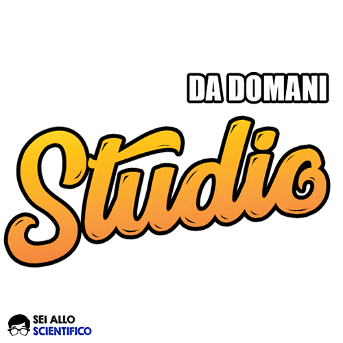 School Studio Sticker by Sei Allo Scientifico