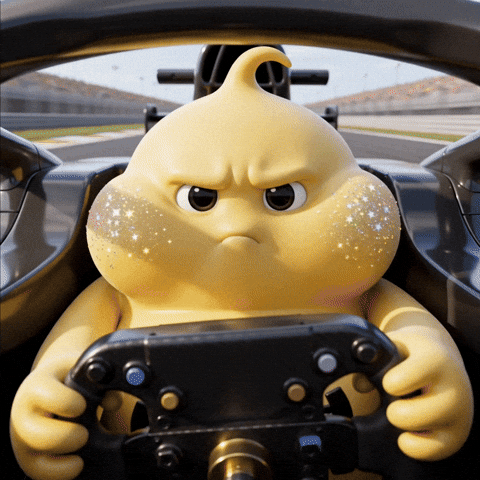 Driving Formula One GIF by Butter baby