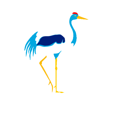 Adopta Grulla Sticker