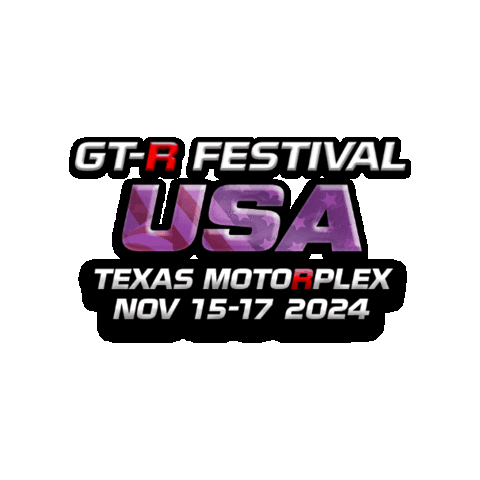 Drag Racing Usa Sticker by GT-R Festival