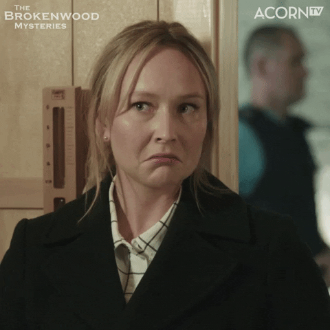 Brokenwood Mysteries Reaction GIF by Acorn TV