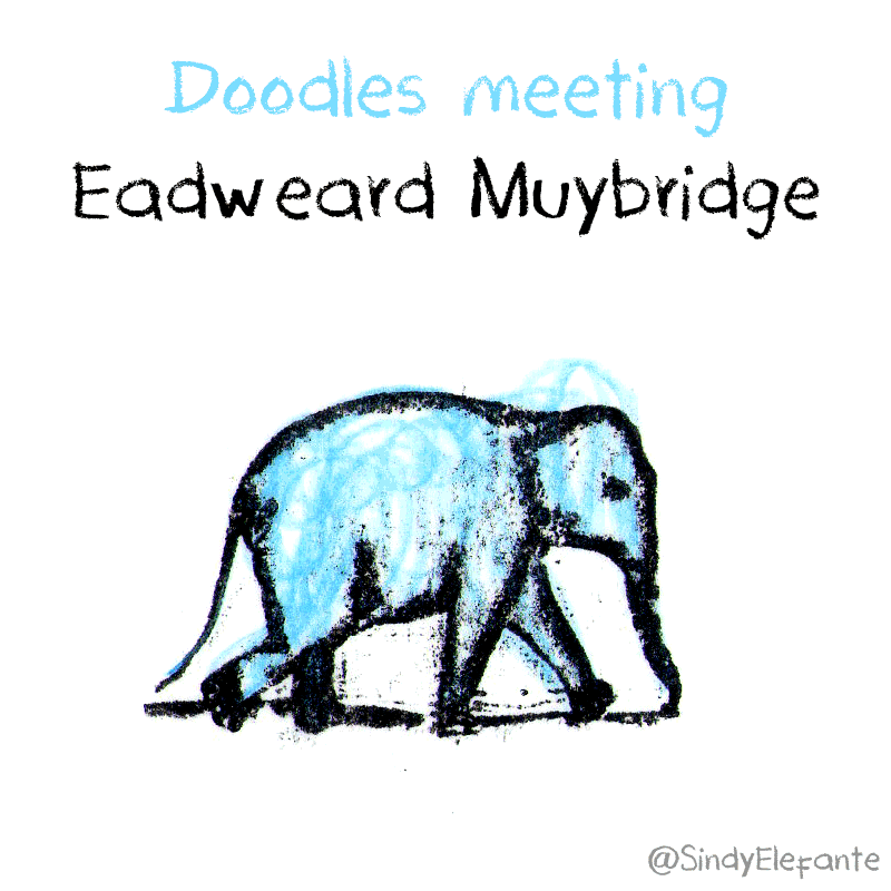 Eadweard Muybridge Doodle GIF