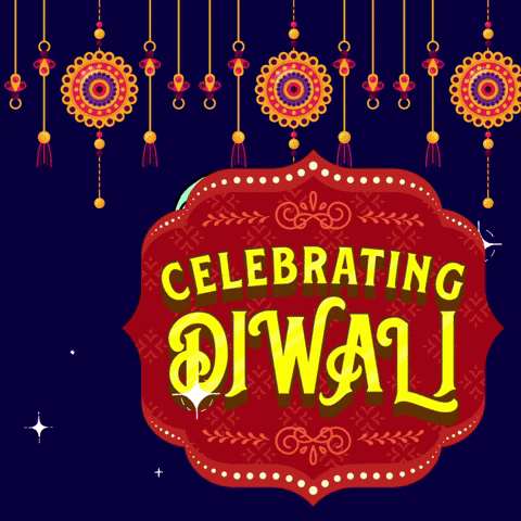 Festival Of Lights Diwali GIF by Digital Pratik