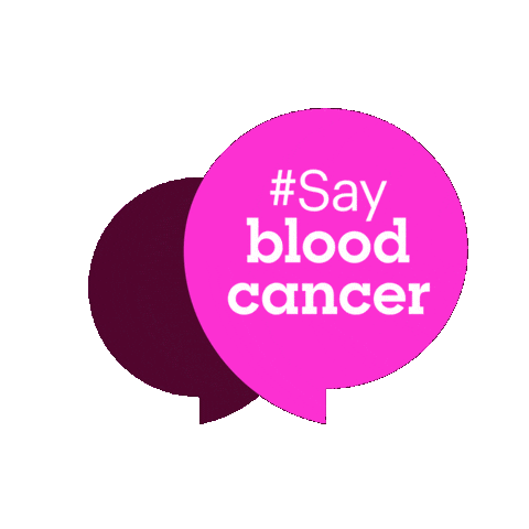 Bloodcancercampaign Sticker by Blood Cancer UK