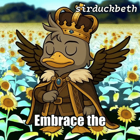 Peace Glow GIF by SirDuckbeth