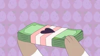 bee and puppycat money GIF