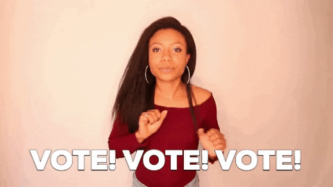 Happy Election Day GIF by Shalita Grant - Find & Share on GIPHY