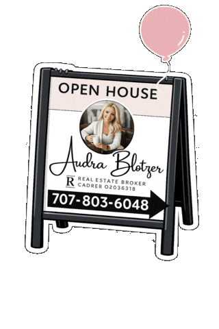 Open House Solano Sticker by Audra Blotzer