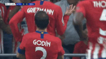 celebrate diego godin GIF by Atlético de Madrid
