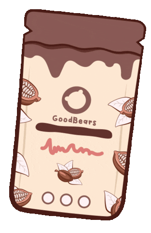 Bear Chocolate Sticker by GoodBears