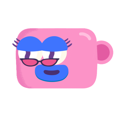 Art Pink Sticker by El Corredor