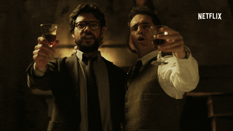Cantar La Casa De Papel GIF by NETFLIX
