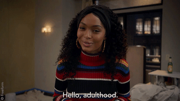 Growing Up Adult GIF by grown-ish