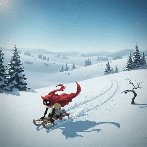 Speeding Red Cape GIF by G*BOY