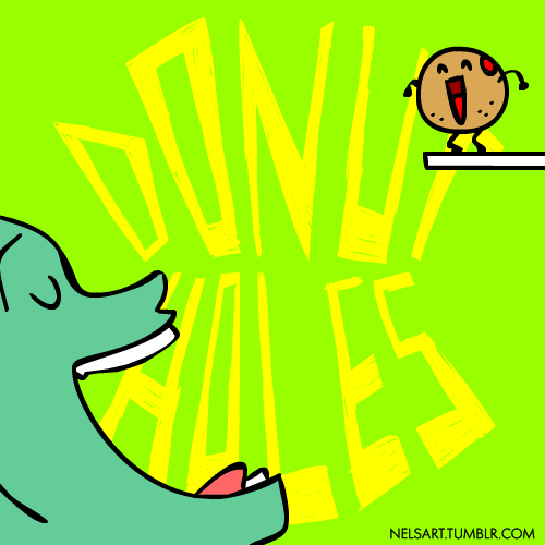 Happy Donut Holes GIF by Nelson Diaz