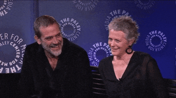 try not to laugh the walking dead GIF by The Paley Center for Media