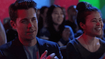 drew seeley clapping GIF by Hallmark Movies & Mysteries