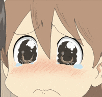 crying anime eyes gif