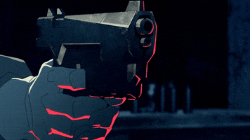 Stressed Gun GIF by Cyberpunk: Edgerunners
