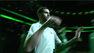 jumping lets go GIF by NBA
