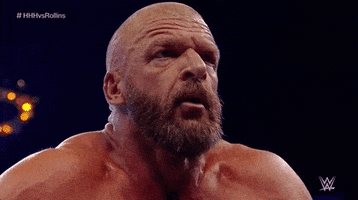 Angry Triple H GIF by WWE