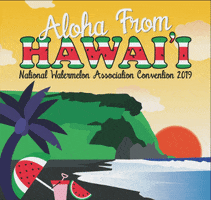 hawaii watermelonag GIF by National Watermelon Assocaiton
