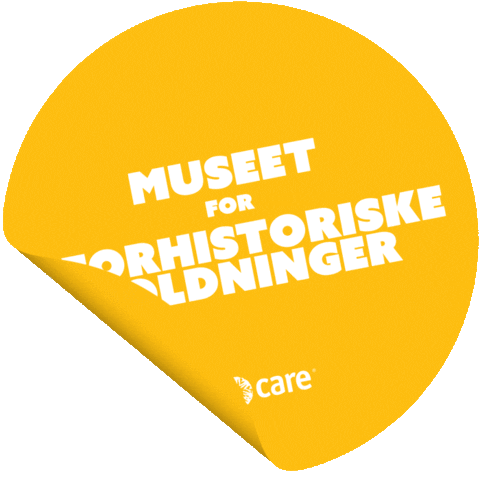 Museetforforhistoriskeholdninger Sticker by Care Norge