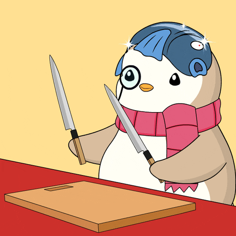 Hungry Sea Food GIF by Pudgy Penguins