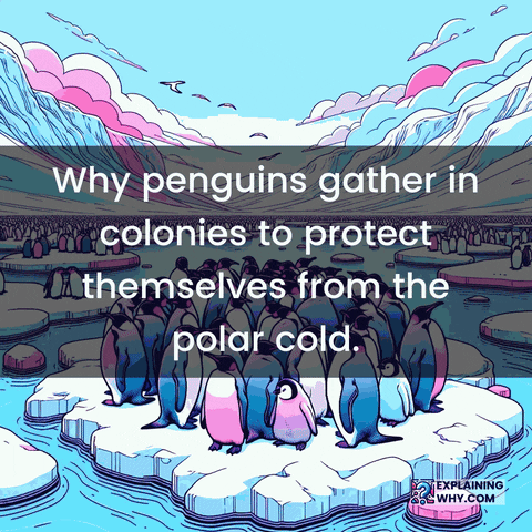Penguins Protection GIF by ExplainingWhy.com