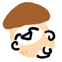 Mushroom Sticker by Annafish