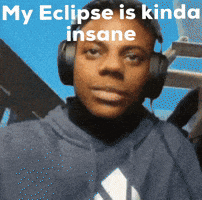 My Eclipse Is Kinda Insane GIF