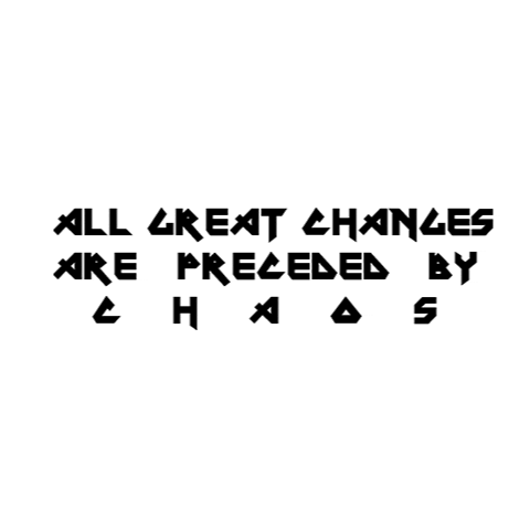 Chaos Milli Creative Sticker