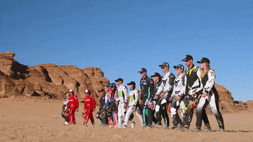 Walking Together Racing Driver GIF by Extreme E