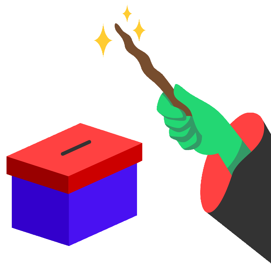 Voting Election 2020 Sticker by Tiny Siren Animation