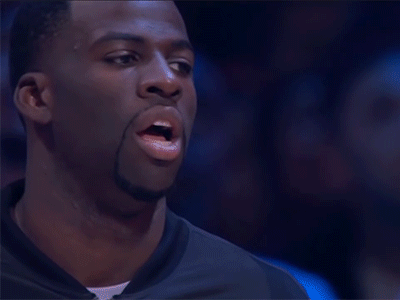 funny, reaction, lol, nba, laughing, mrw, amused, all star, draymond green,  divertente, but then i – GIF