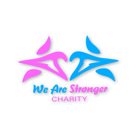 wearestrongercharity Sticker