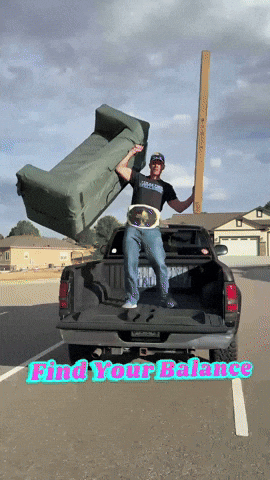 Balance Nirvana GIF by Tailgating Challenge