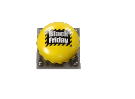 Black Friday Button Sticker by Alza.cz