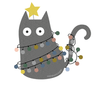 christmas tree cat GIF by dasherzallerliebste