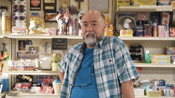 how you doin wink GIF by Kim's Convenience