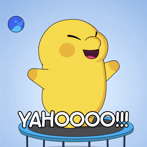 Happy Yahoo GIF by Apeironnft