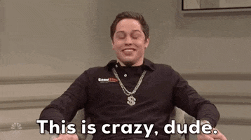 This Is Crazy Pete Davidson GIF by Saturday Night Live
