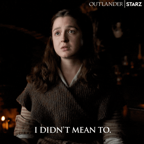 Accident Lizzie GIF by Outlander