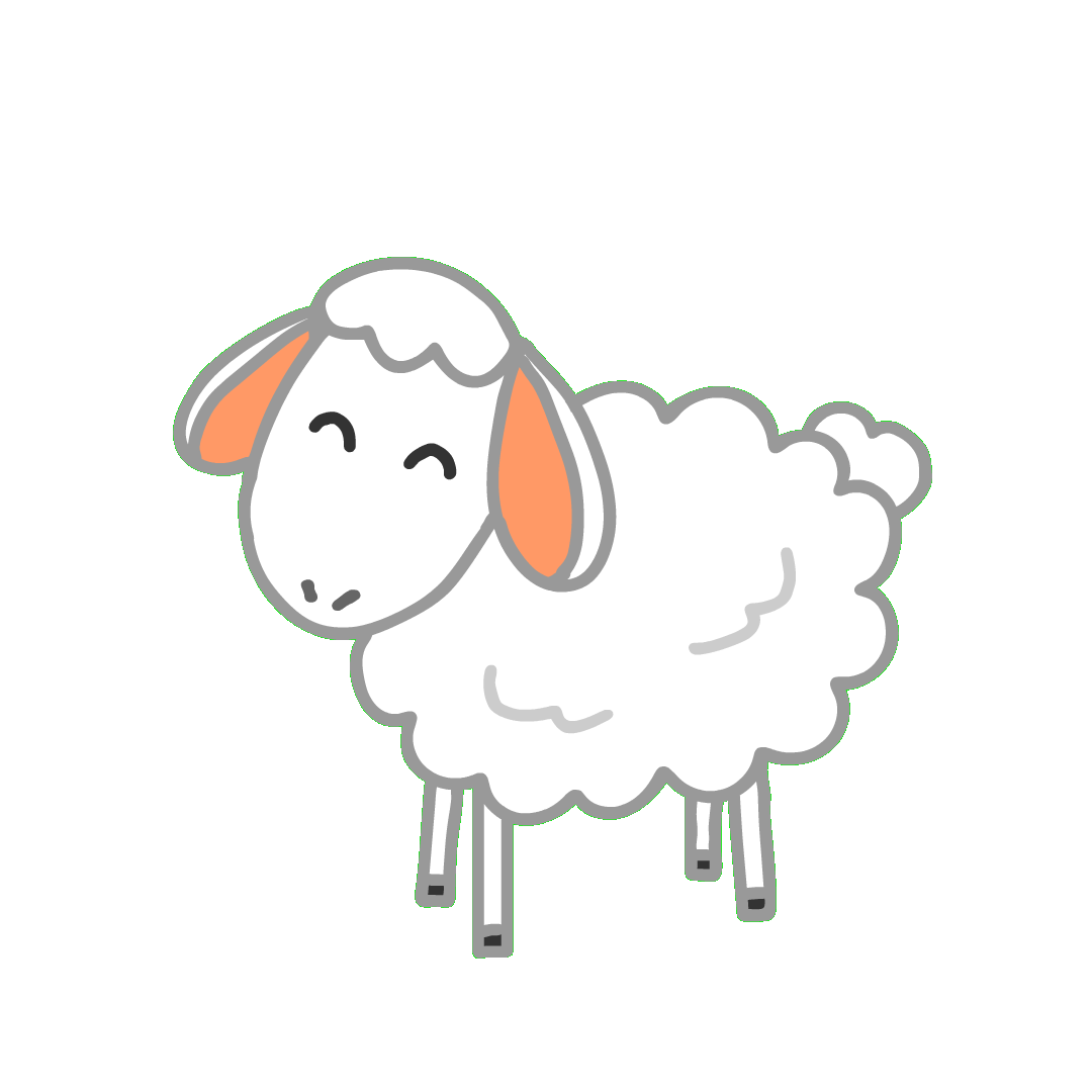 Aww Sheep Sticker by dieselraptor for iOS & Android GIPHY