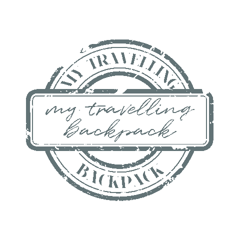 MY TRAVELLING BACKPACK Sticker