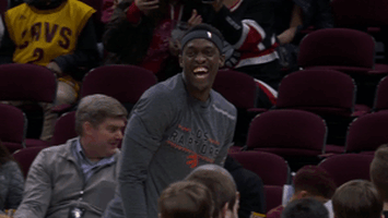 Happy Toronto Raptors GIF by NBA