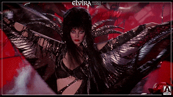 elvira mistress of the dark dancing GIF by Arrow Video